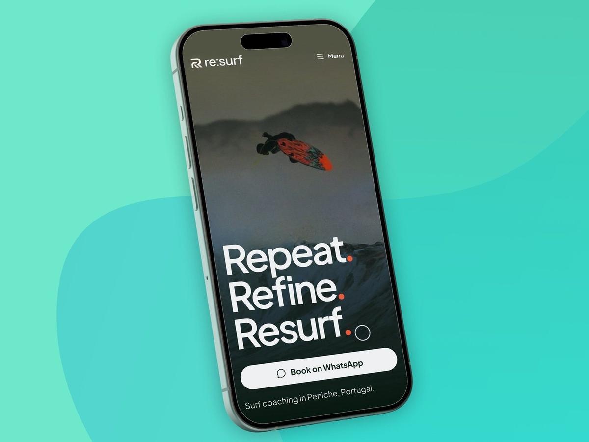 re:surf interface